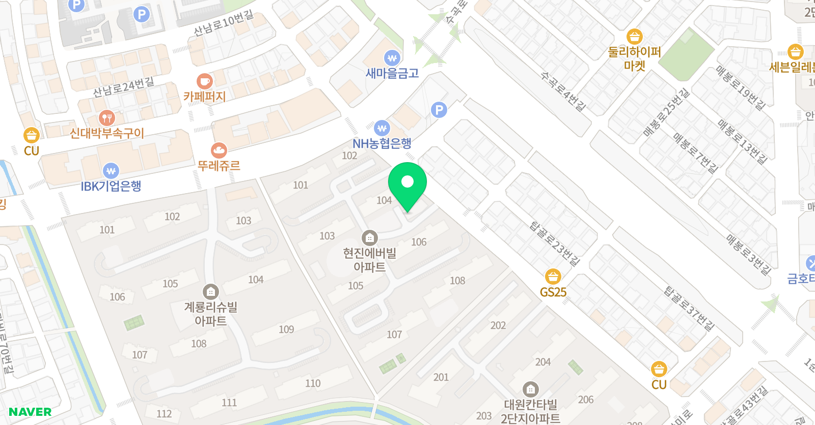 S 명문음악학원 위치