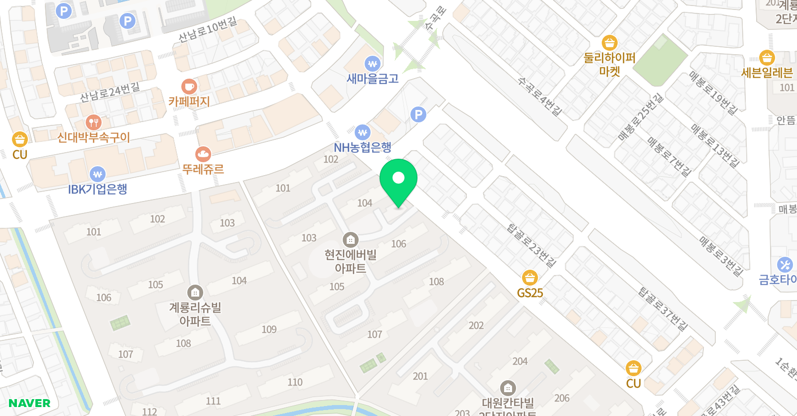 그림상자 미술교습소 위치