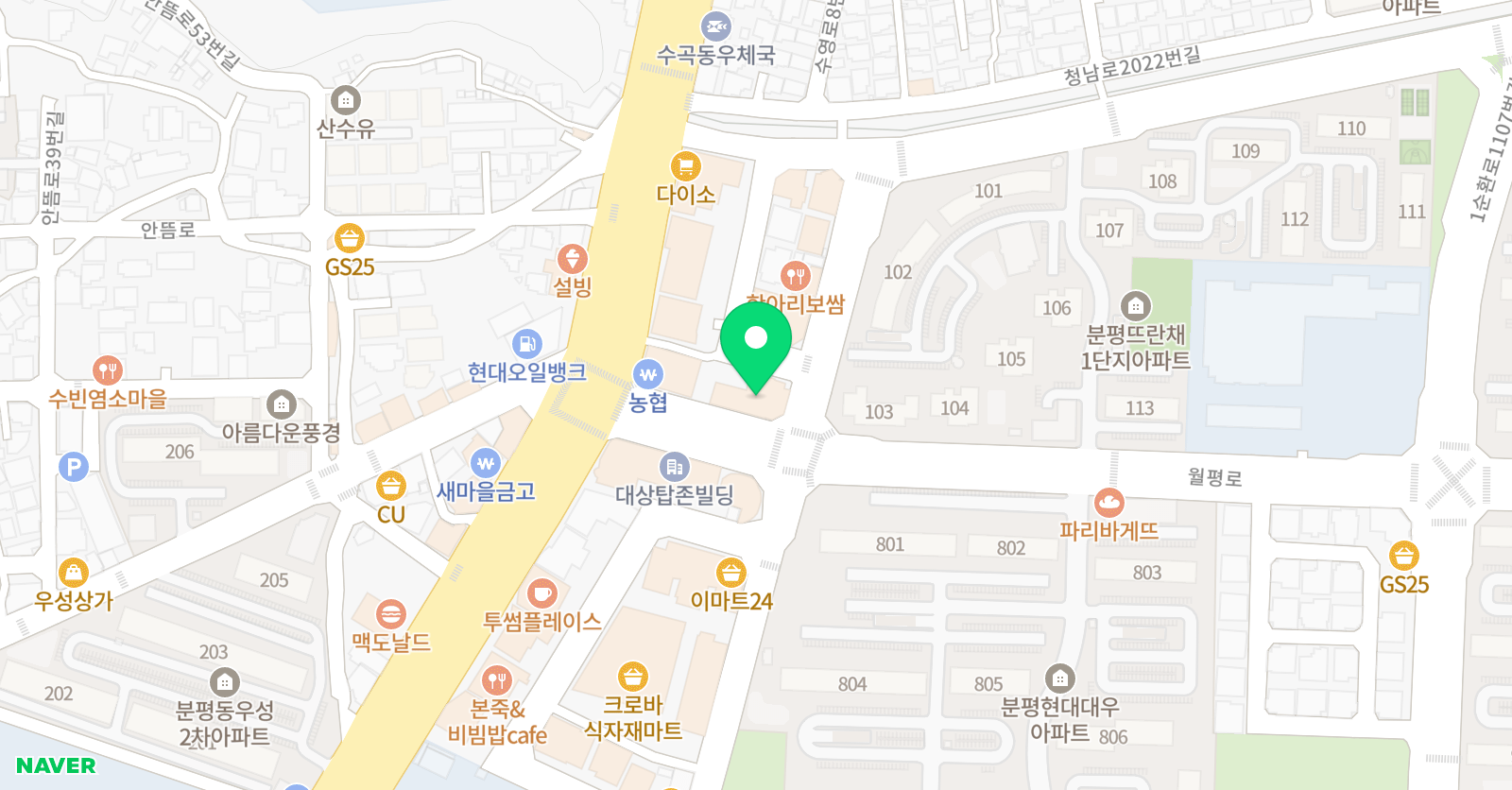 성균관 수학학원 위치