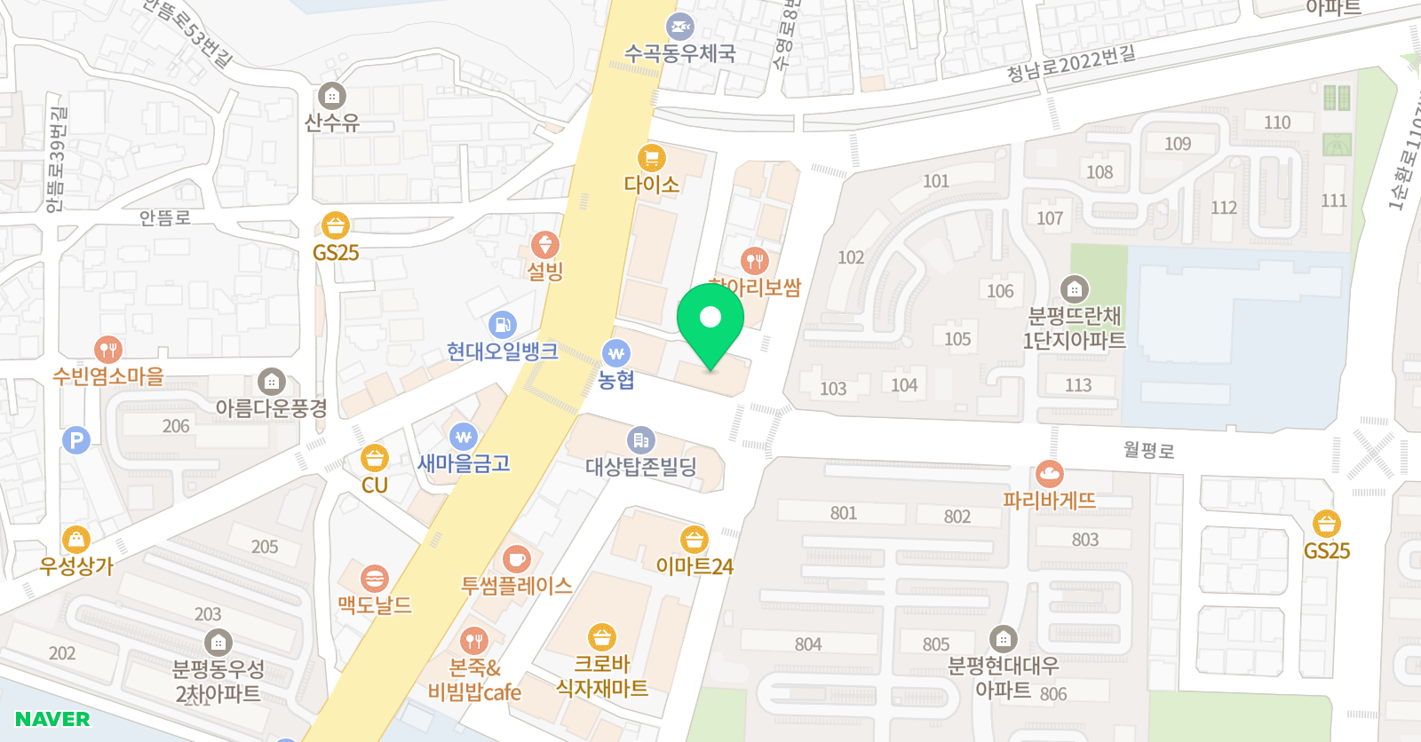 노아뜰 미술학원 위치
