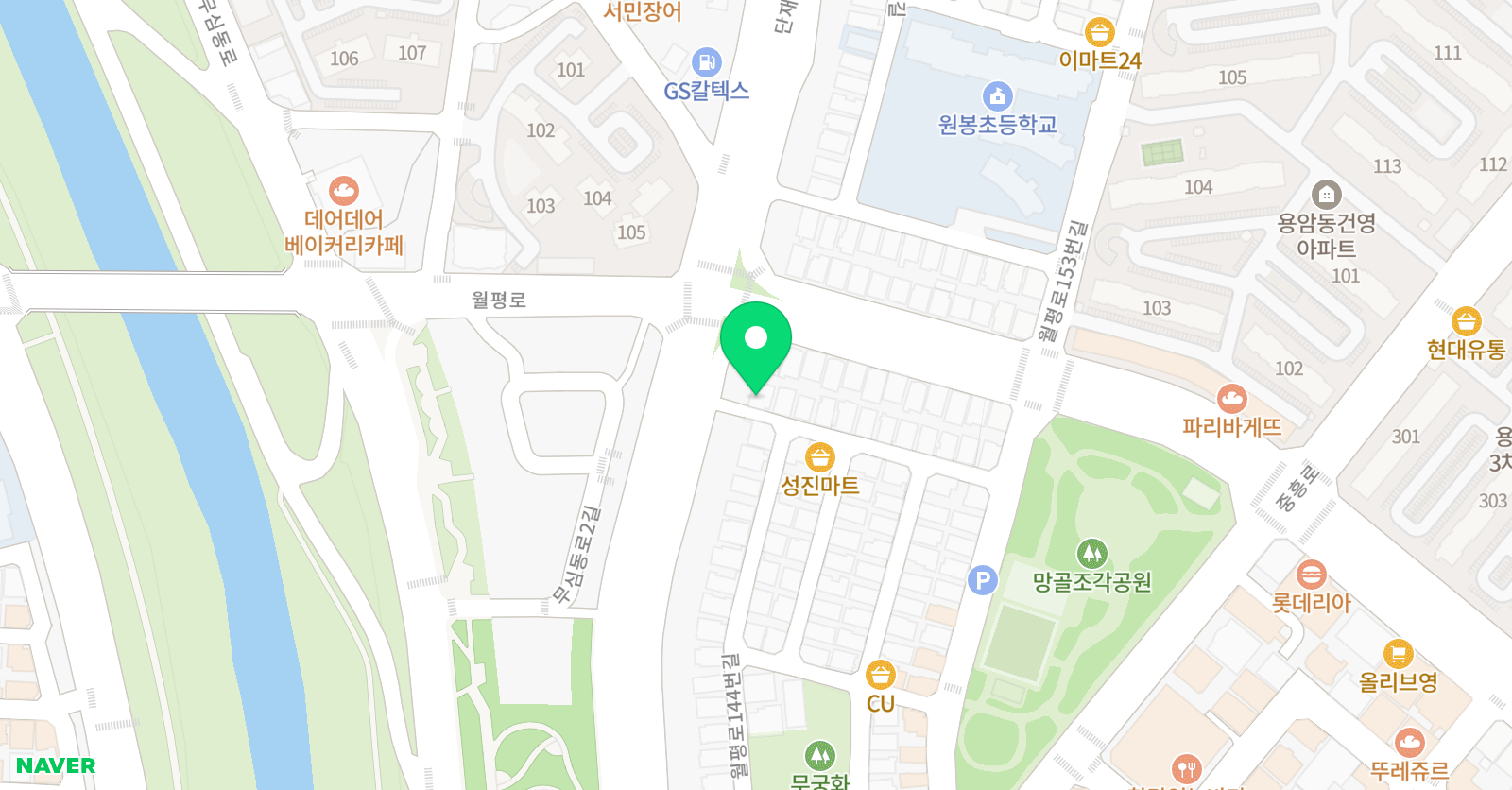 최현군 실용음악학원 위치