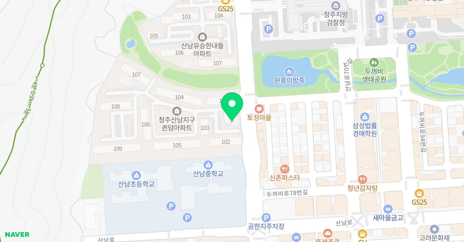 쏠 음악전문학원 위치