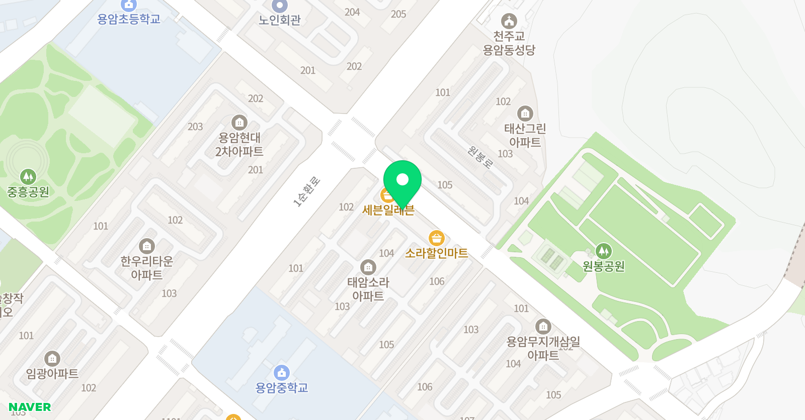 어린 음악대 교동원 위치