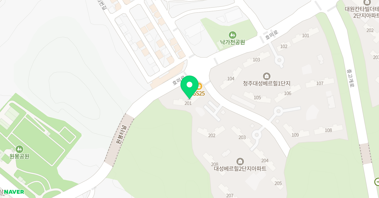 채 윰 위치