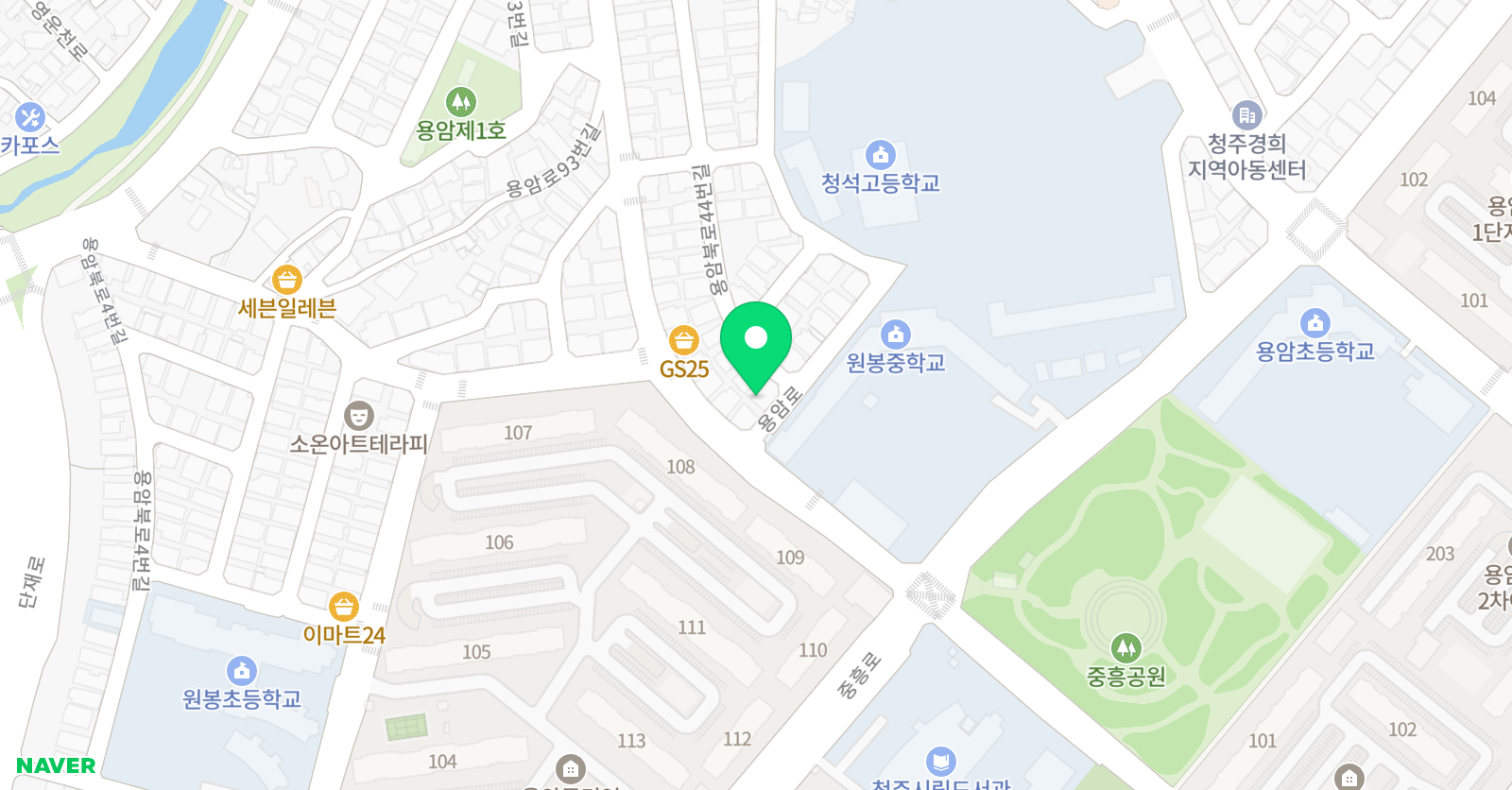 다논 국어논술 위치