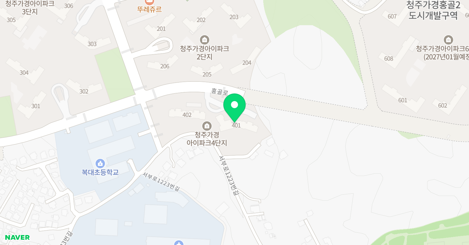 솔루니 독서토론논술 가경점 위치