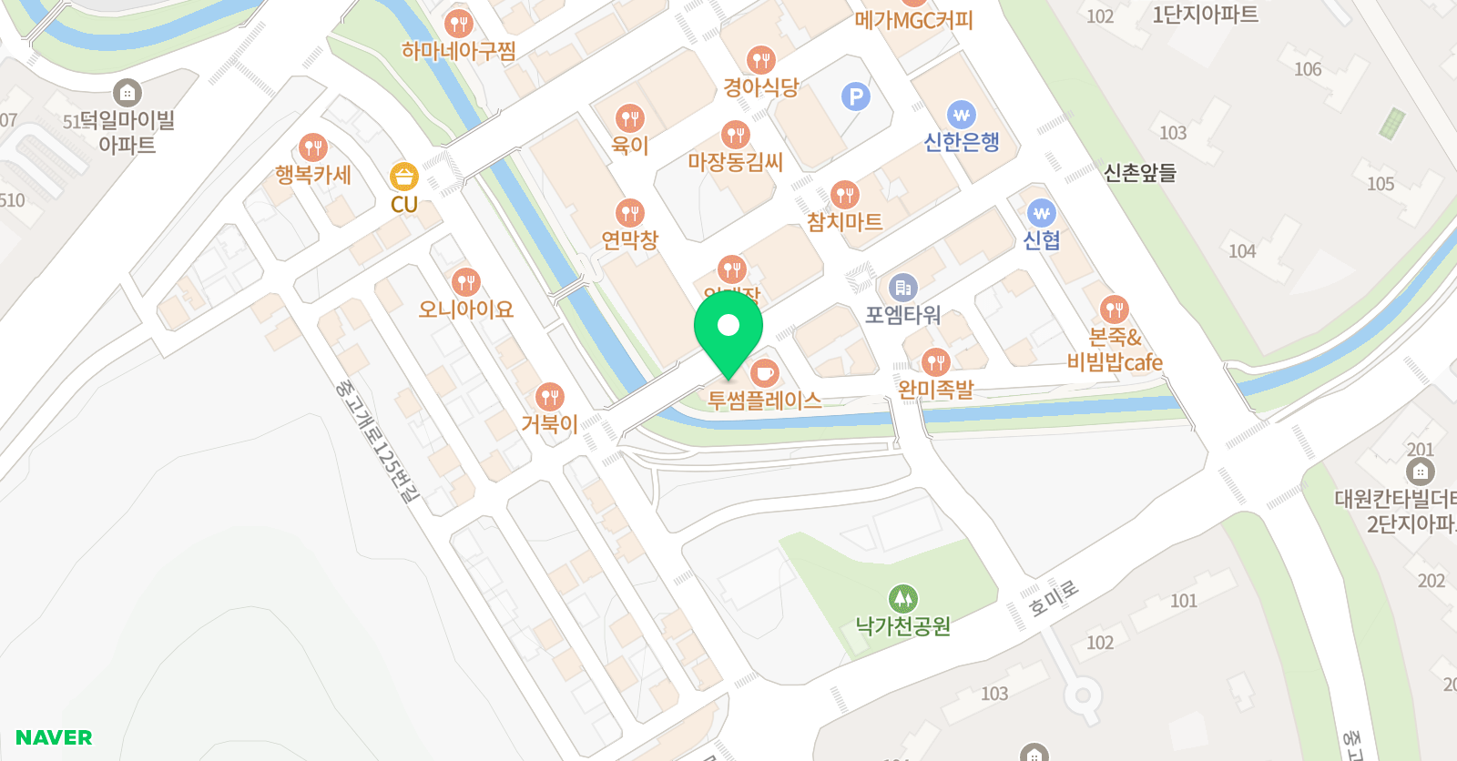 한우리 독서토론논술 용아홈클럽 위치