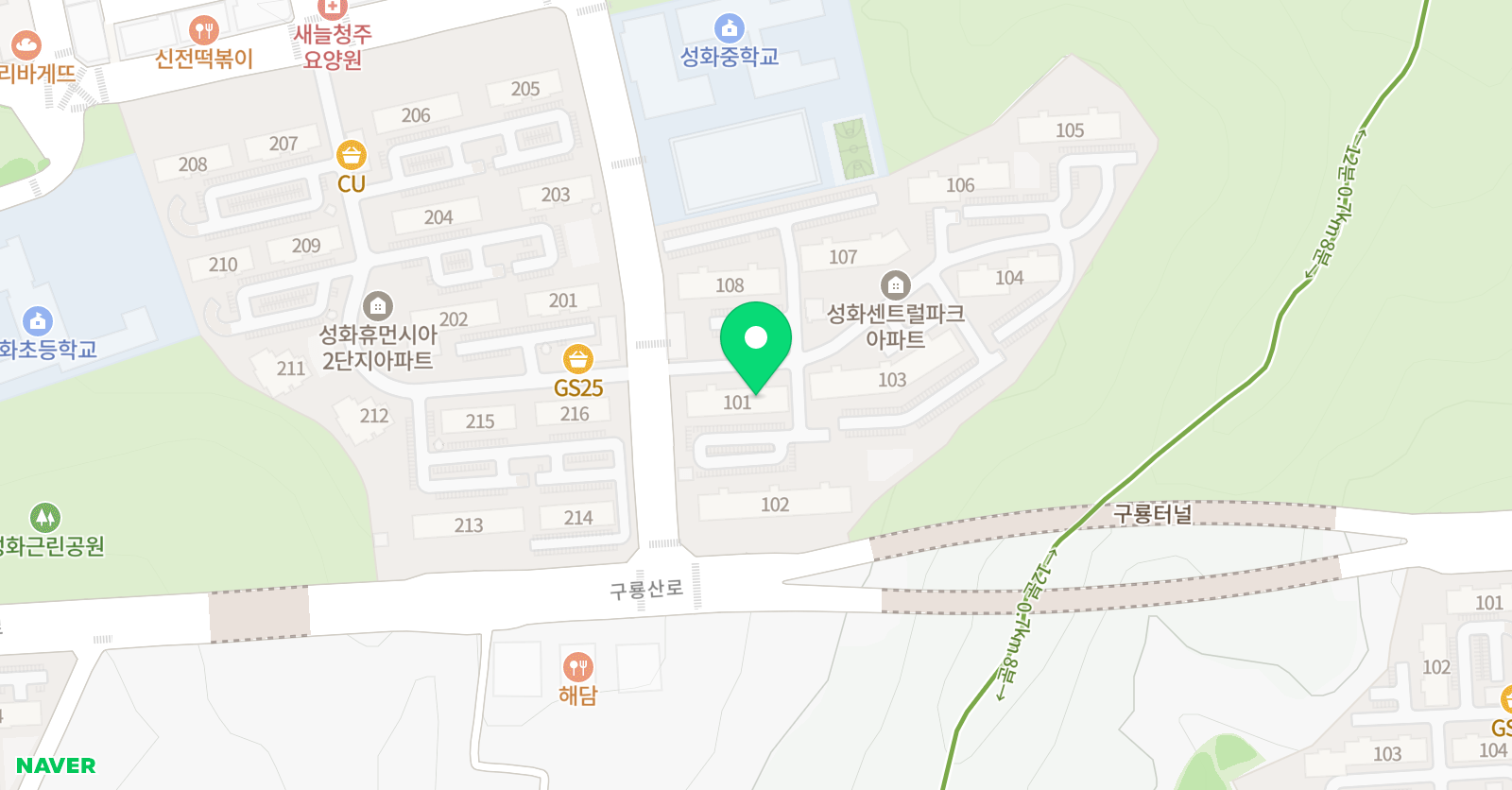 락 수학 위치