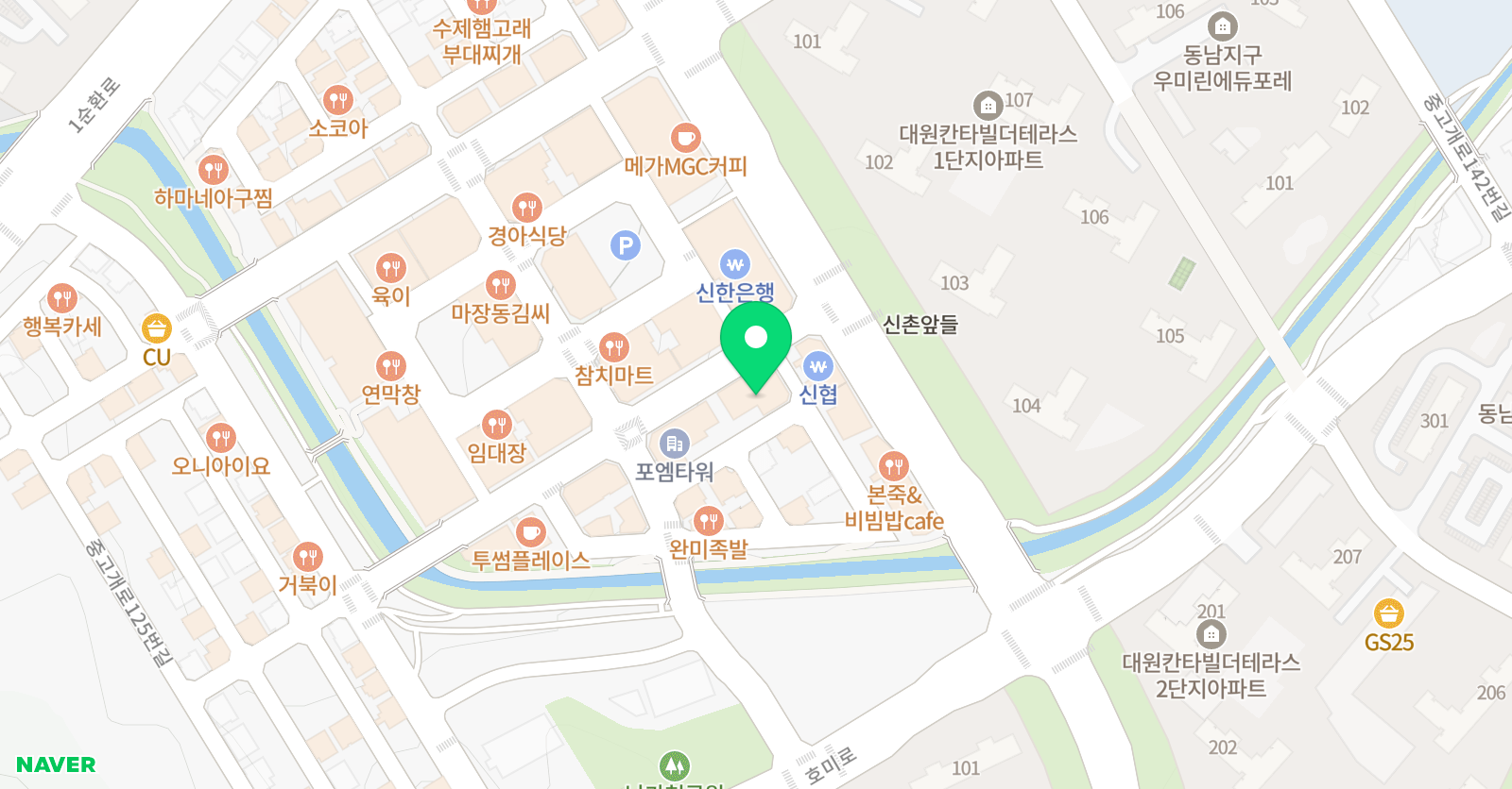 최선엽 수학학원 위치