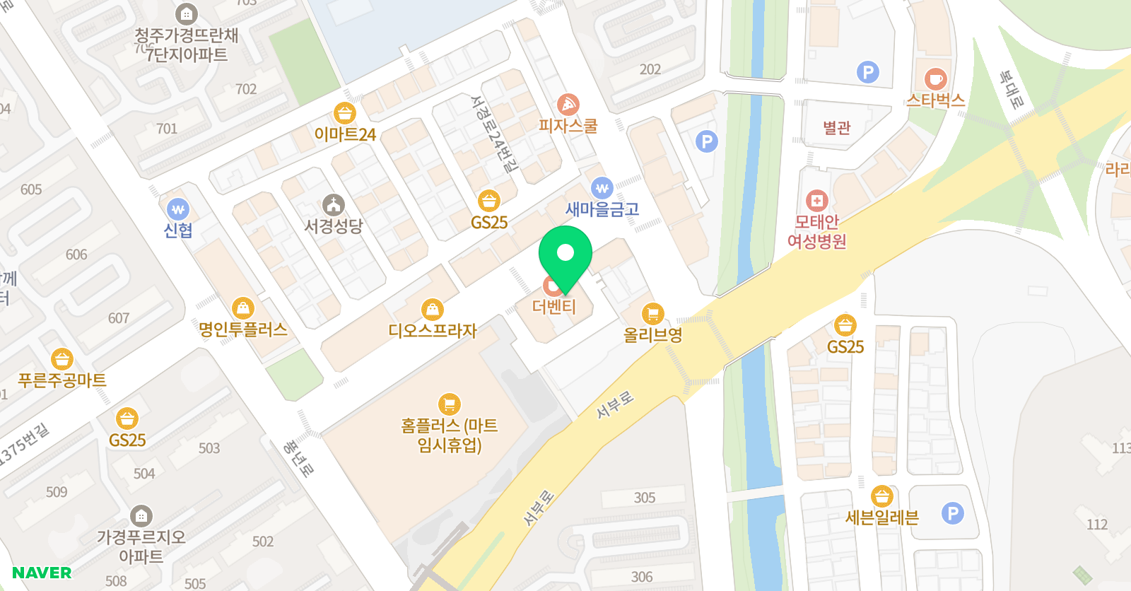 배남 논술학원 위치
