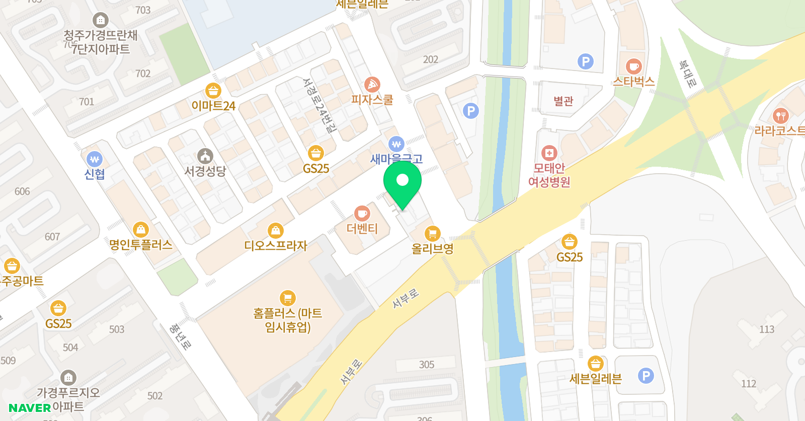 테리 영어학원 위치
