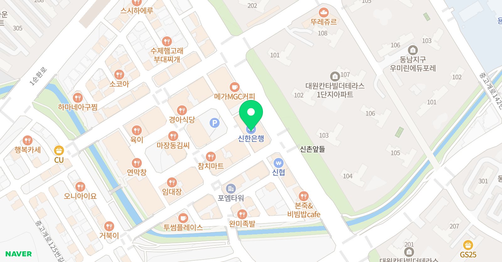 더클랑 음악학원 위치