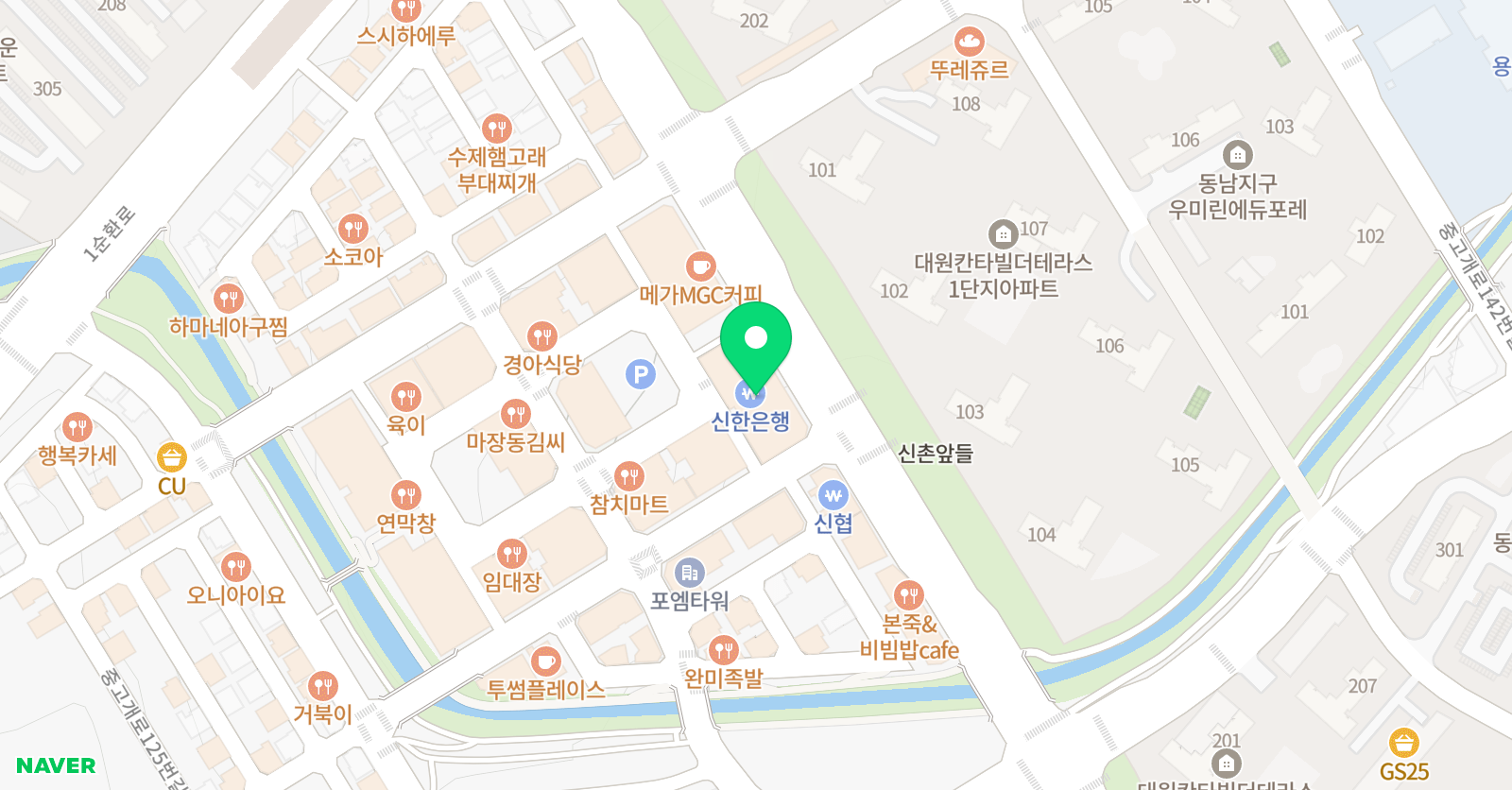 다다 발레학원 위치