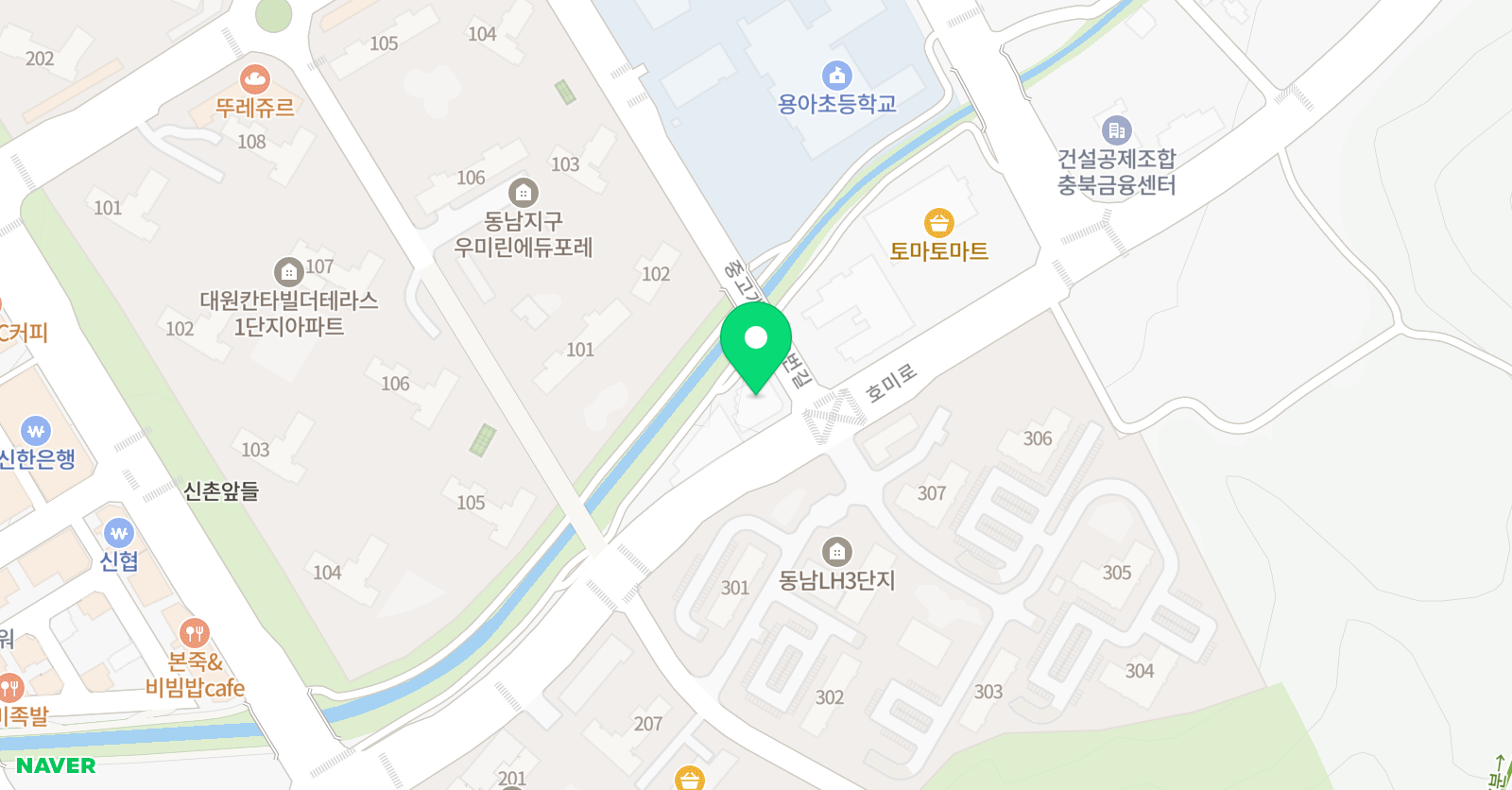 공룡에듀 학원 위치