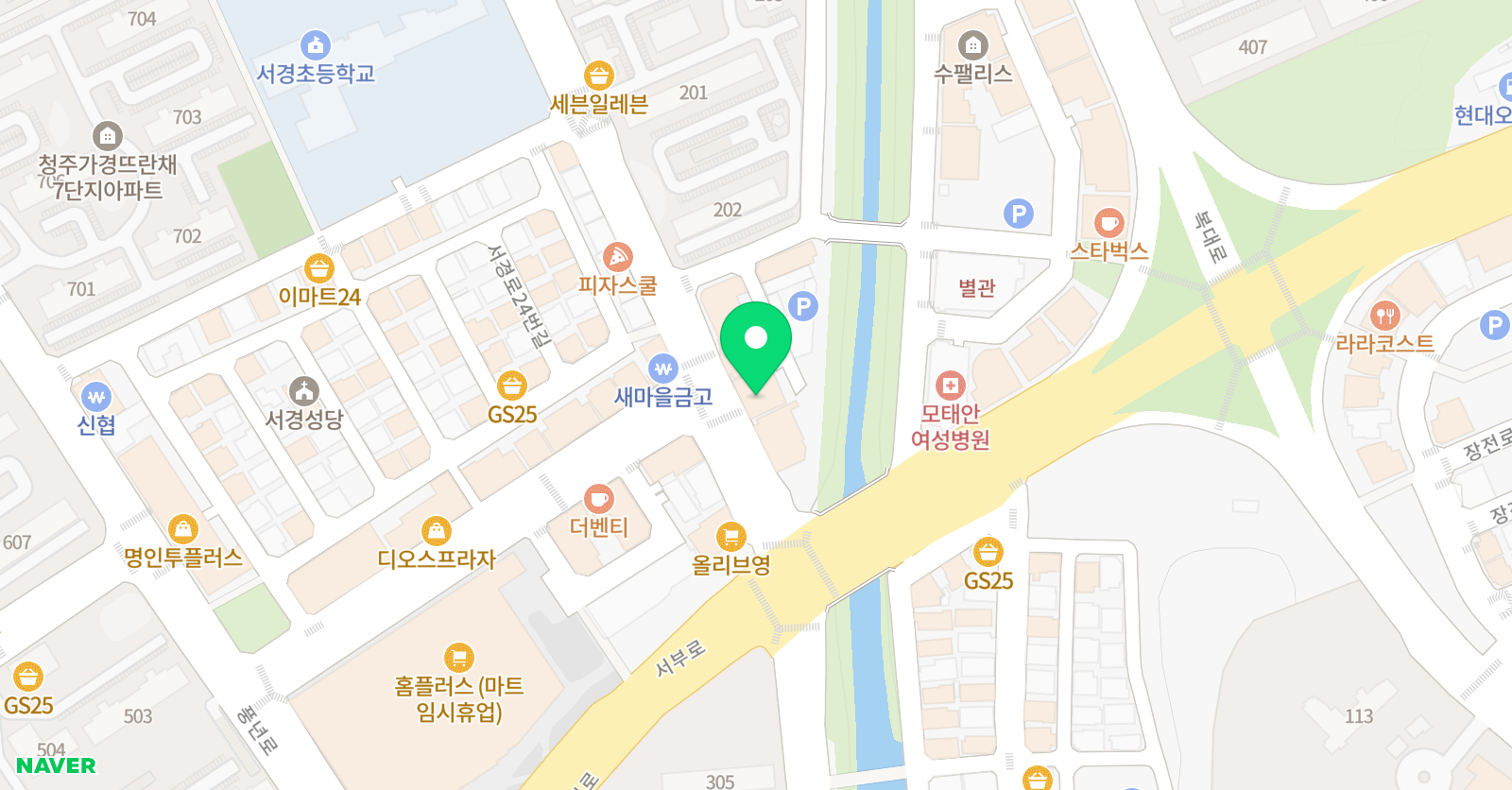 와이즈만 영재학원 위치
