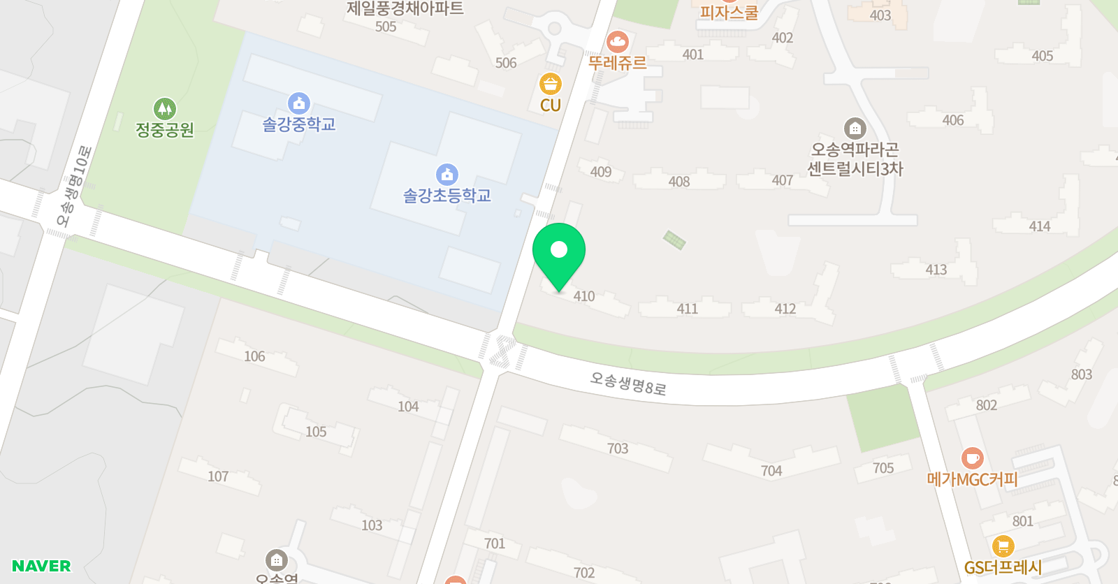 튼튼 수학공부방 위치