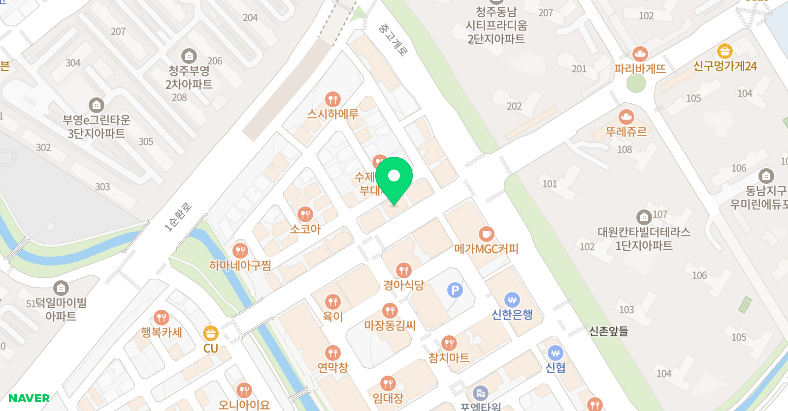 일취월장 관리형 스터디카페  위치