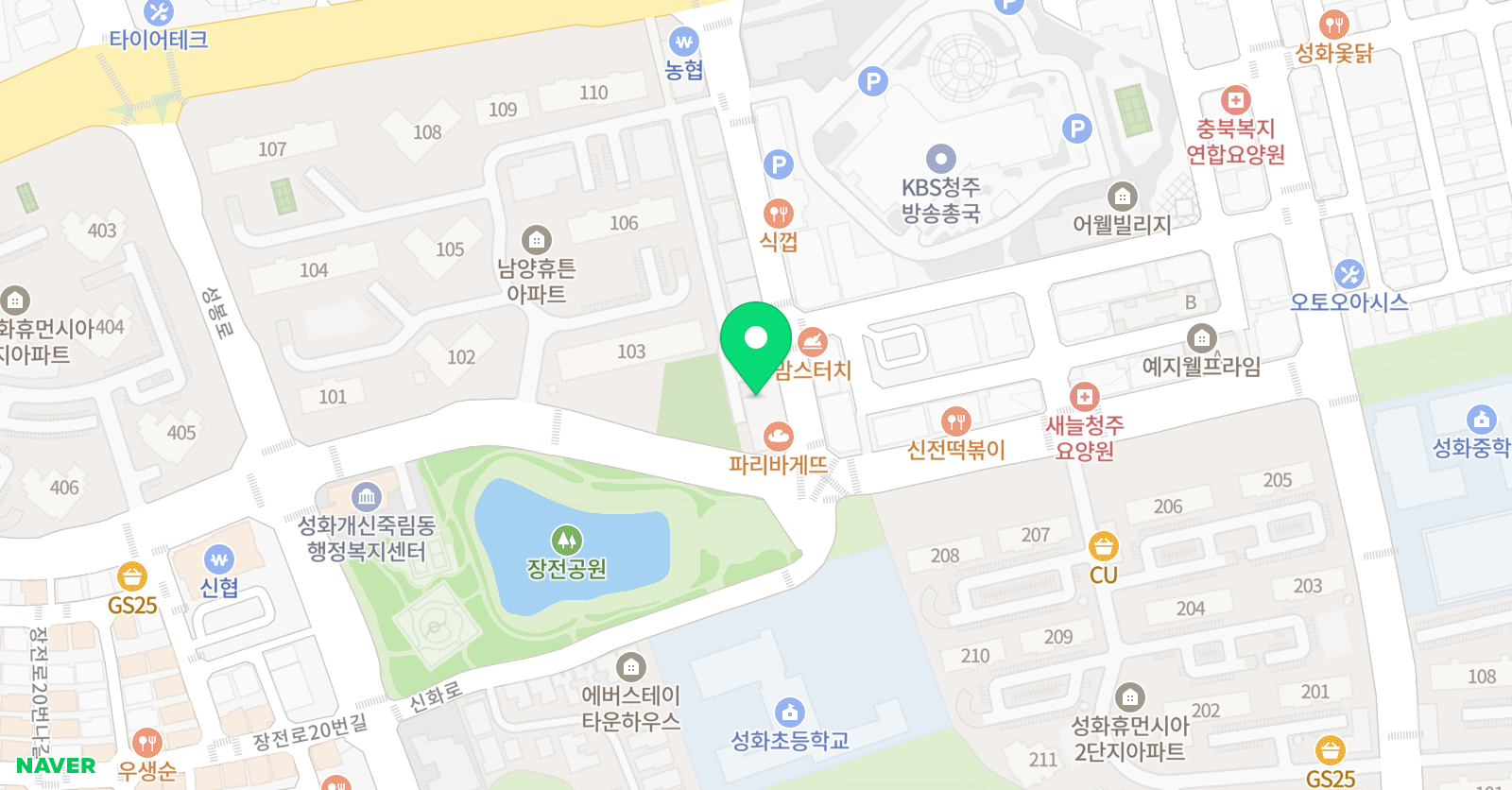 와이엠 음악학원 위치