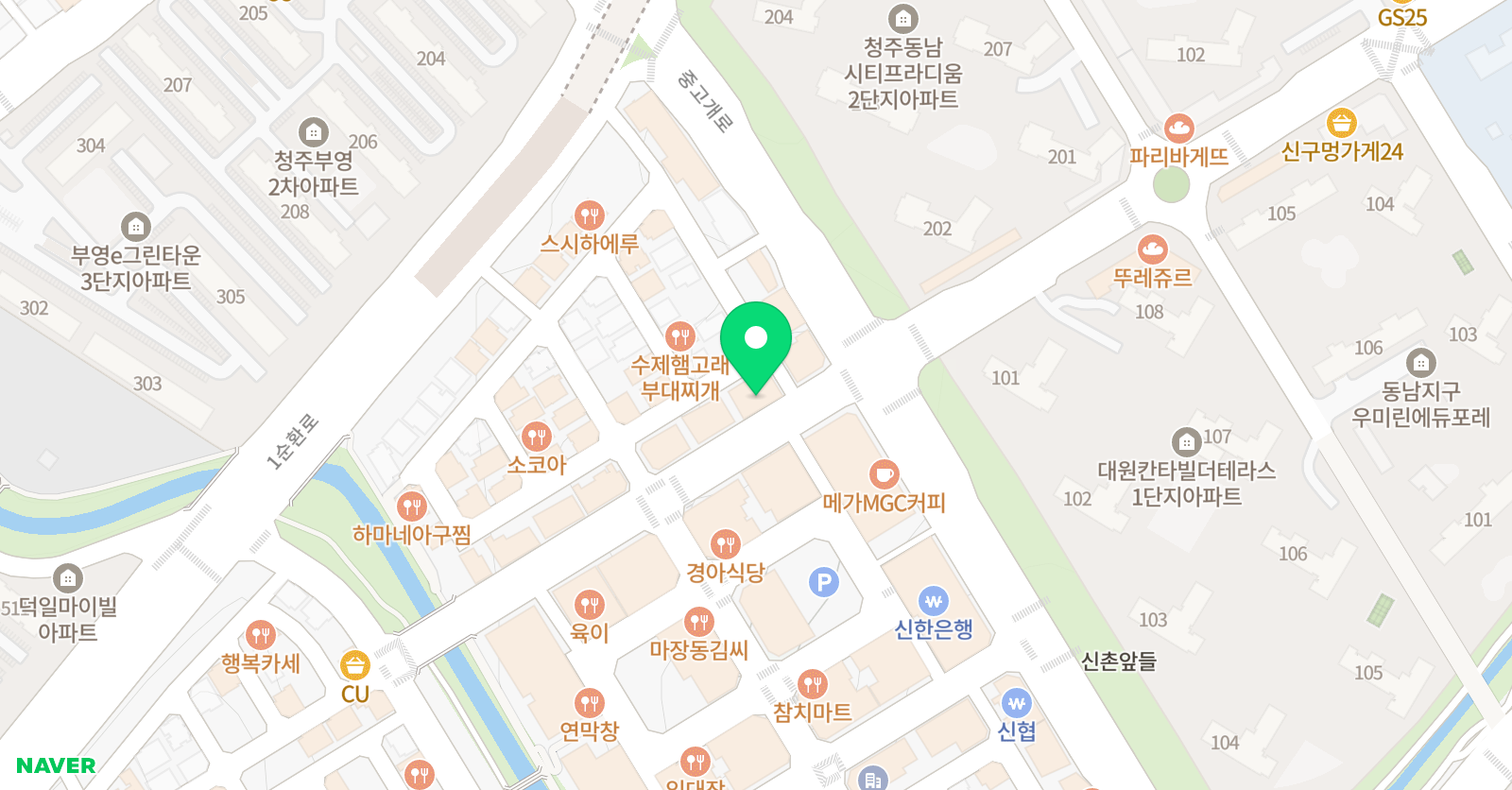 도토리 국어학원 위치