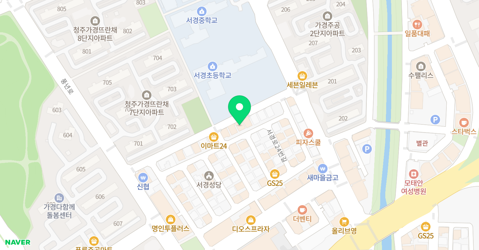 라라음악학원 위치
