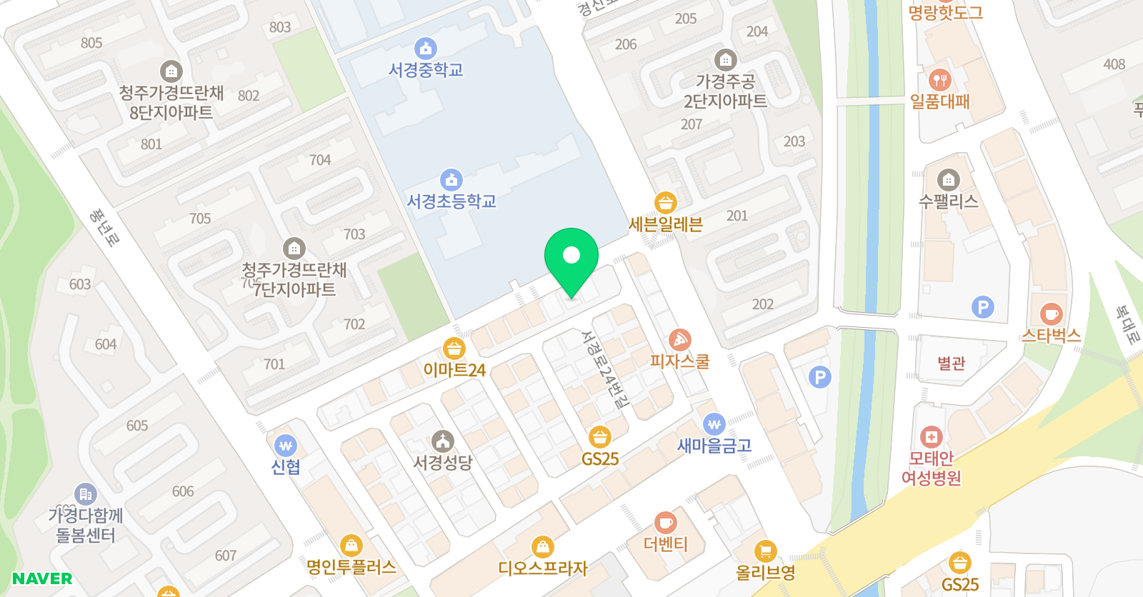 장쌤수학 위치
