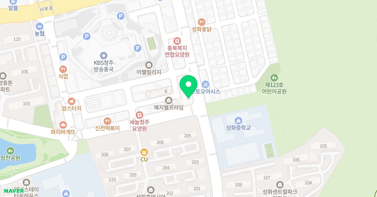 코시 수학학원 위치