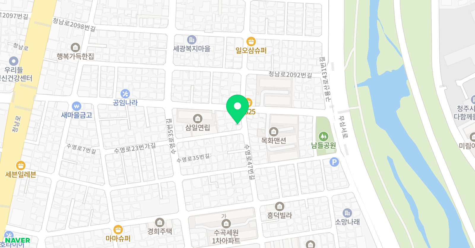 궁금해 아트 학원 위치