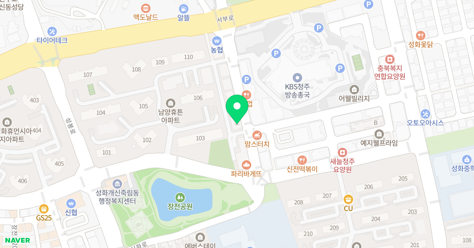 스폰지아트 미술학원 위치
