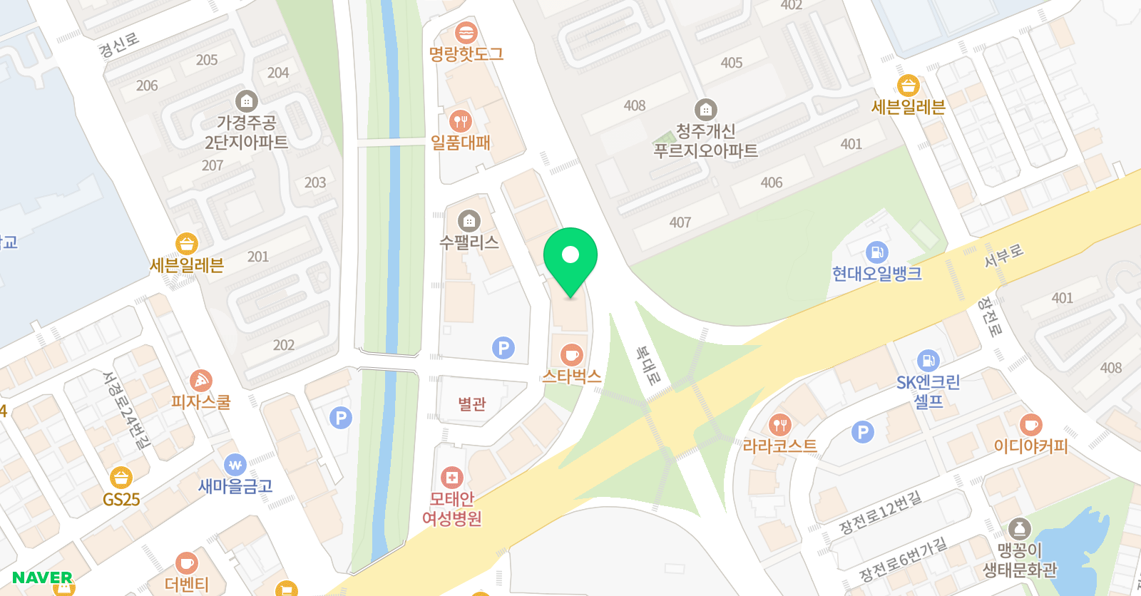 메리트 어학원 위치