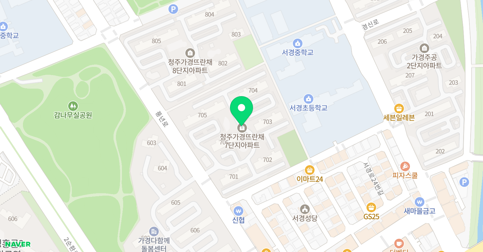 한우리 독서토론논술 가경홈교실 위치