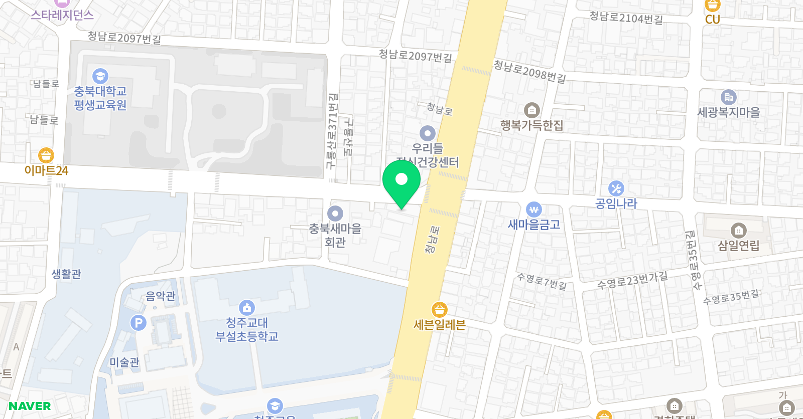 더송짐 본관 위치