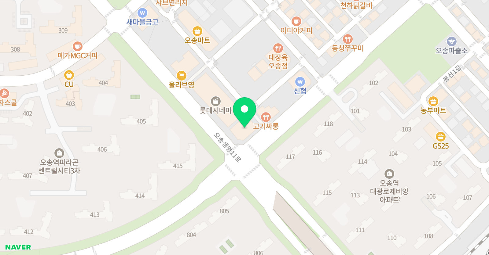 점프스타 줄넘기학원 오송2산단점프스타 위치