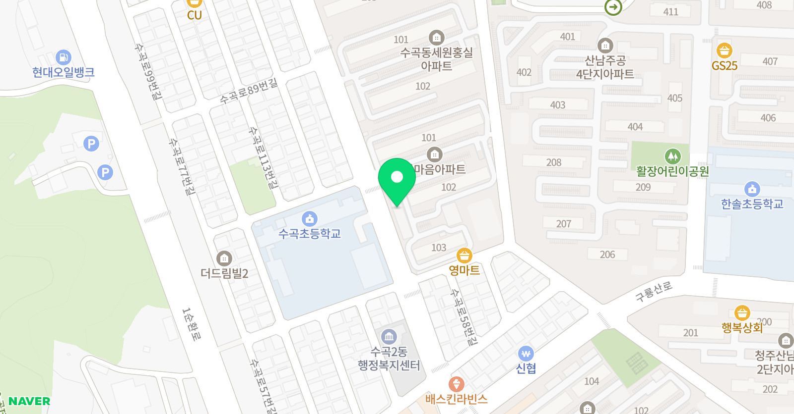 예손 음악학원 위치