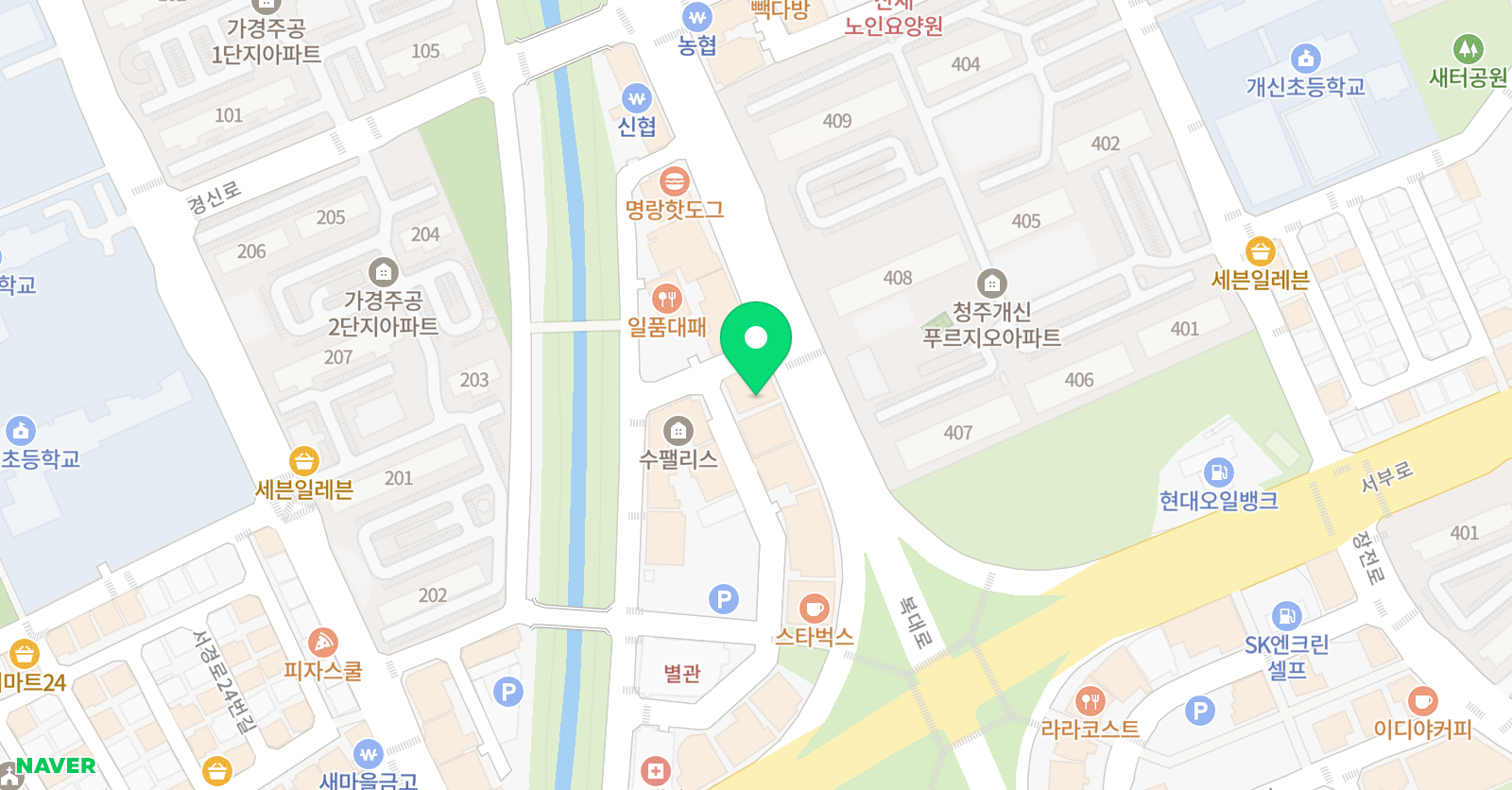 위너스 어학원 위치