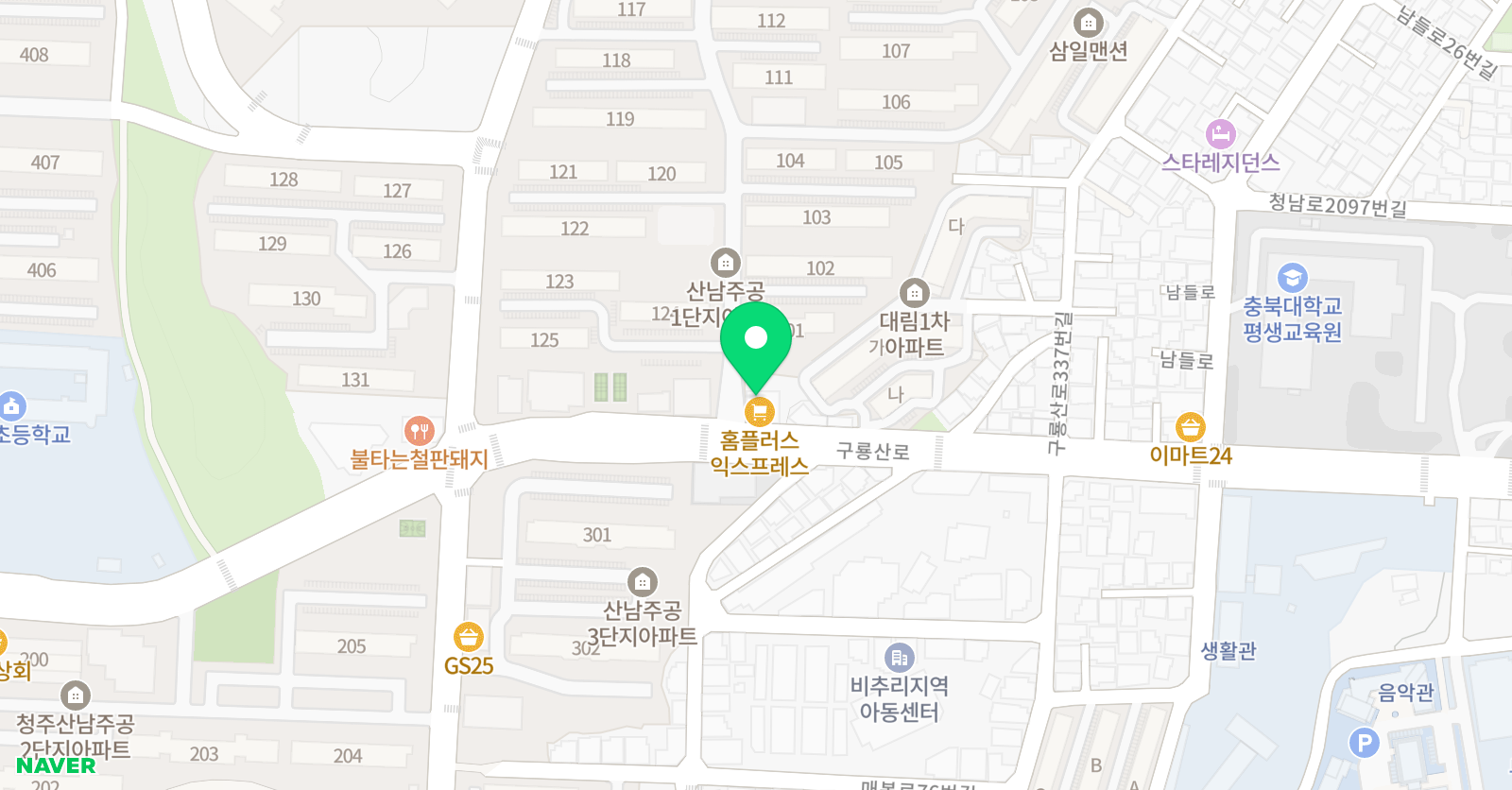 정정란 음악학원 위치