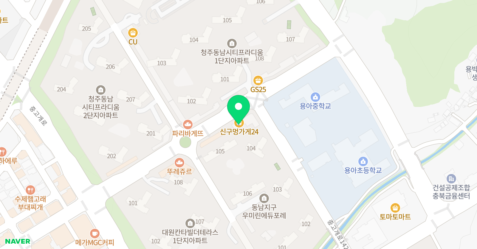 아트팰리스 미술학원 동남원 위치