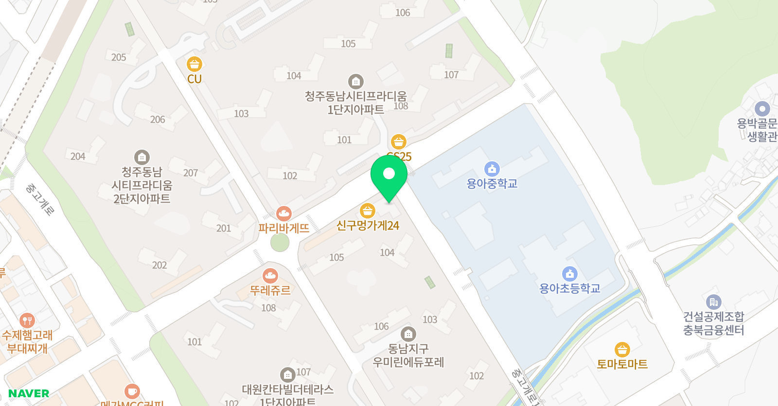 경희대명품 꿈나무태권도 위치