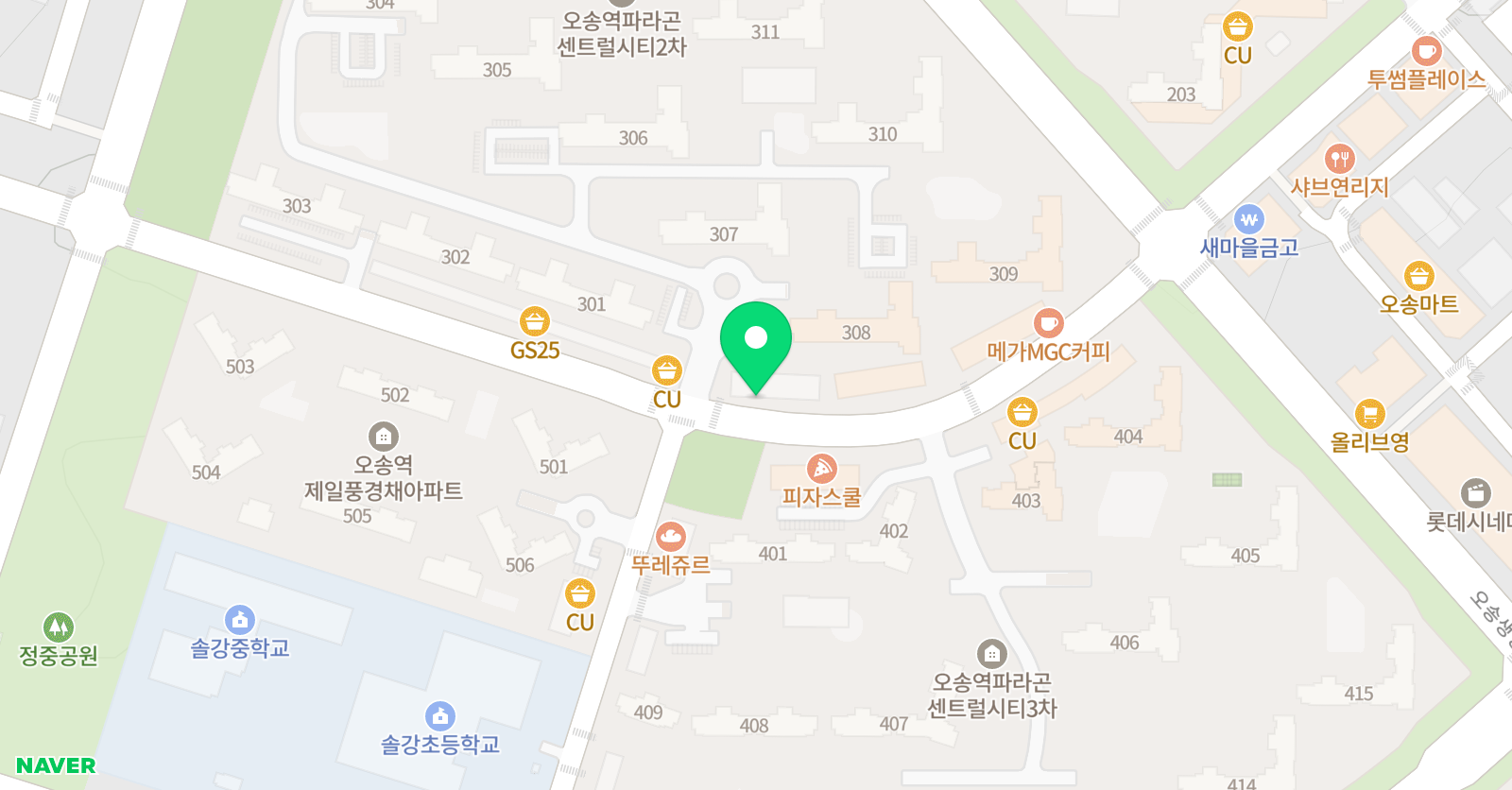지유미음악학원 위치
