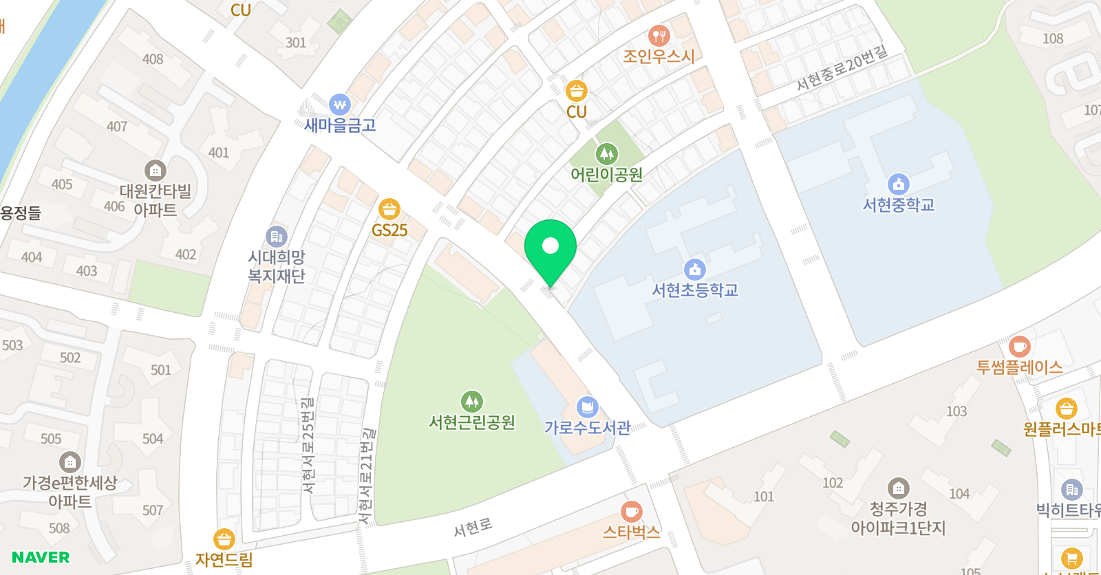 알리 영어 위치