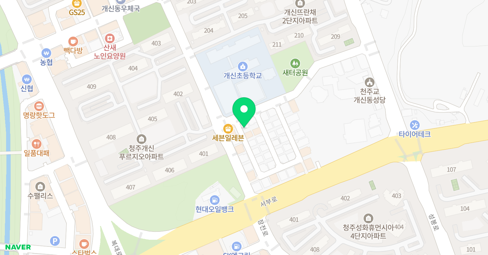 해원 논술 위치