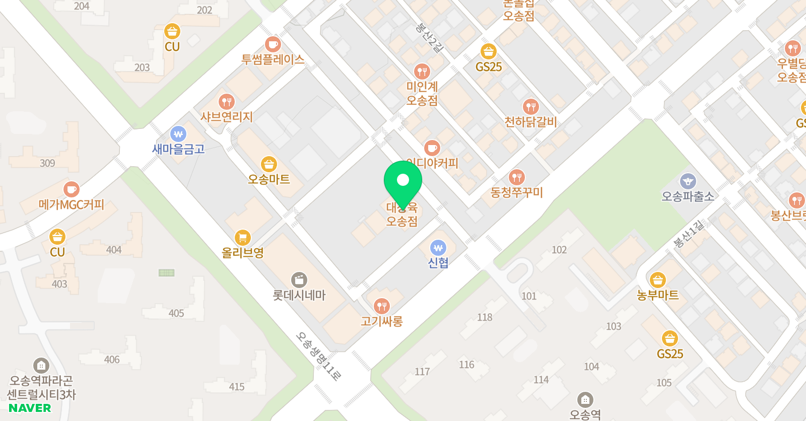 매쓰프라임 수학전문학원 위치
