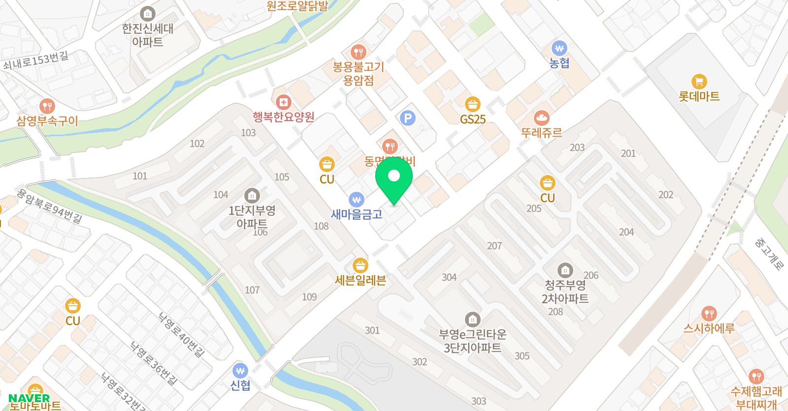 그림터 미술음악학원 위치