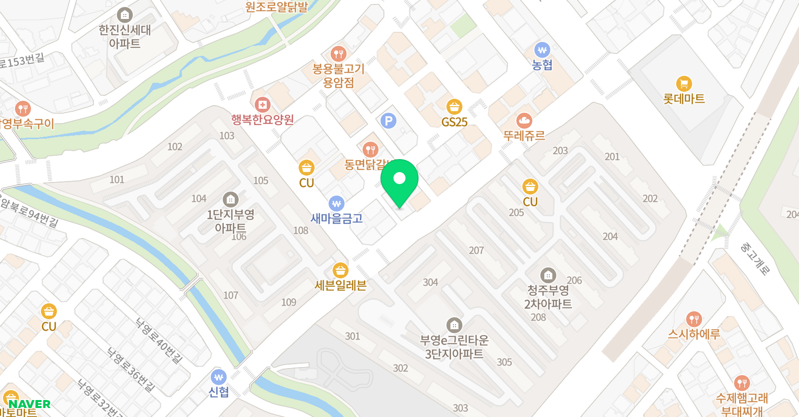 포커스 학원 위치
