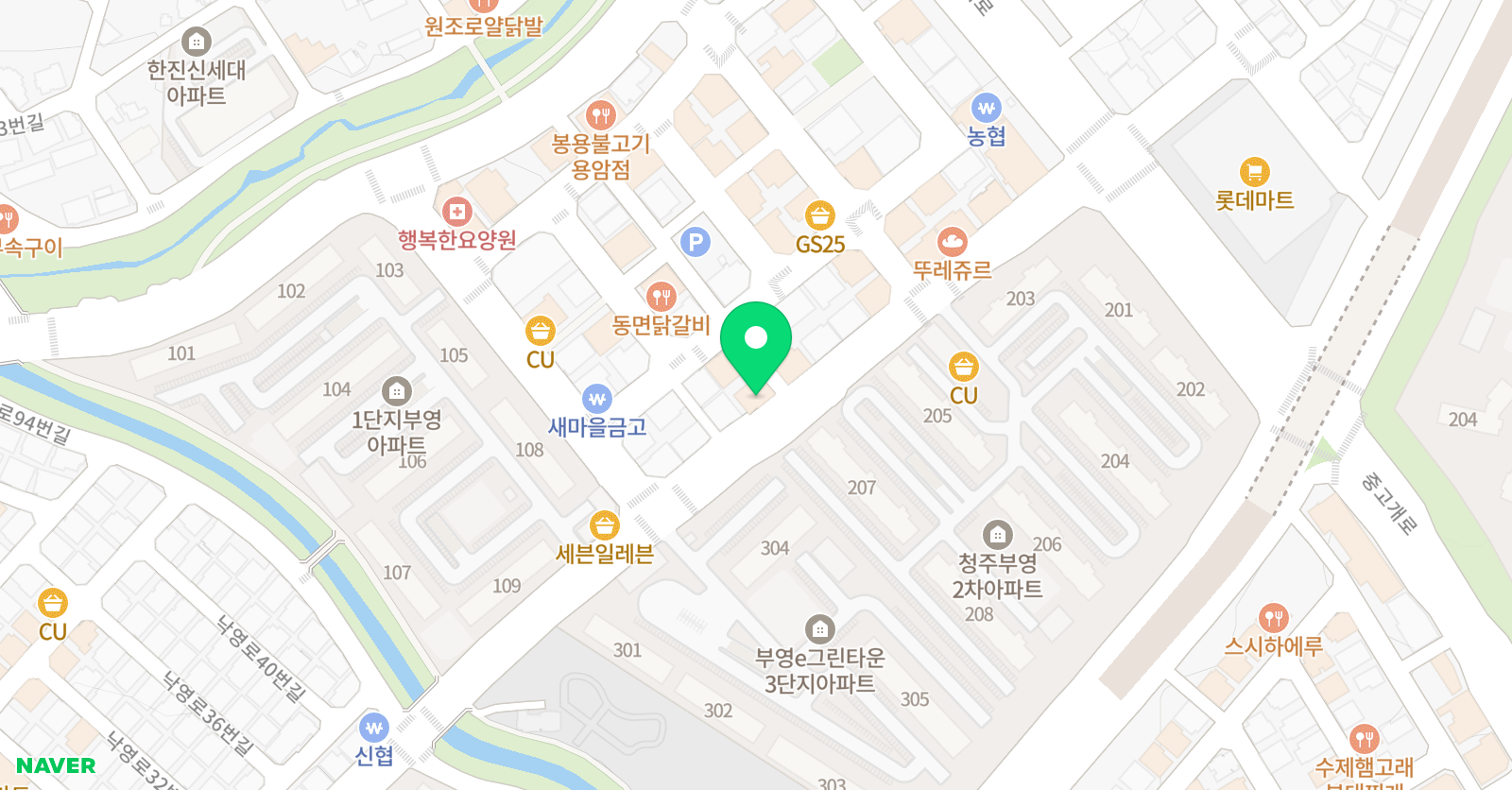 우분투 국어전문학원 위치