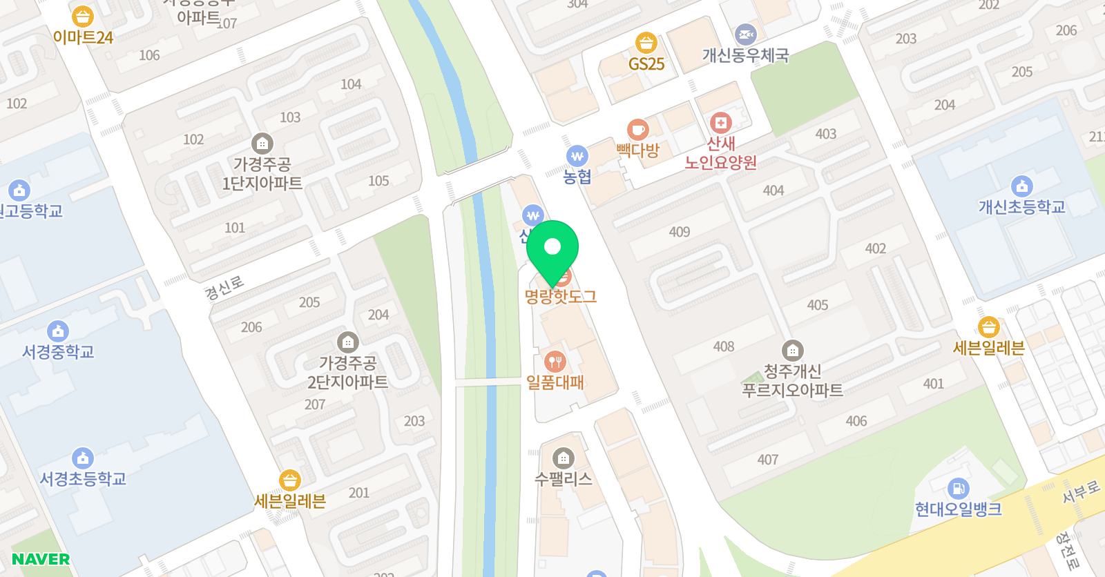 봄아트팩토리 미술학원 위치