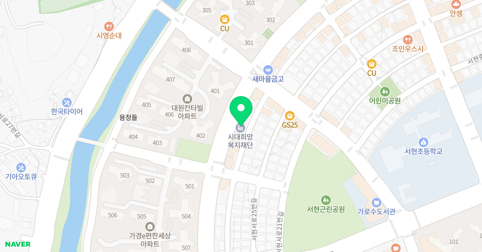 EWG 어학원 위치