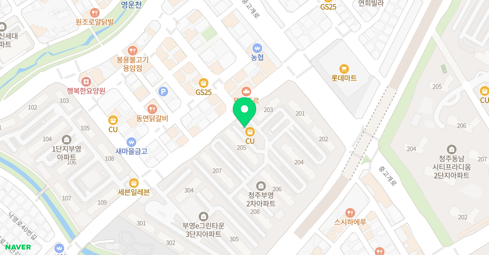 뮤엠 영어 용암 영어교습소 위치