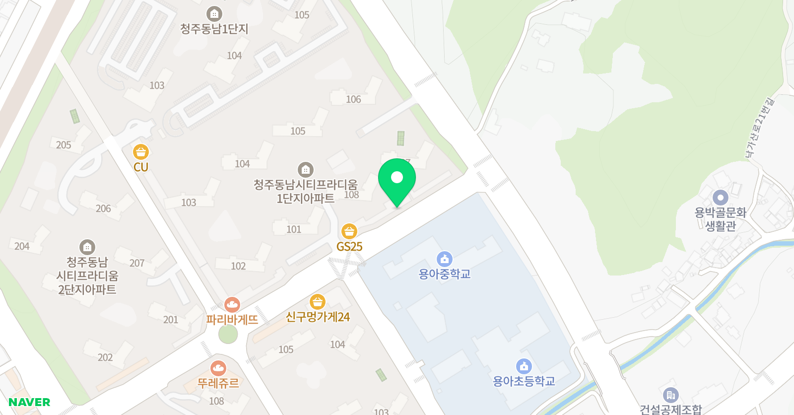 새빛 수학교습소 위치