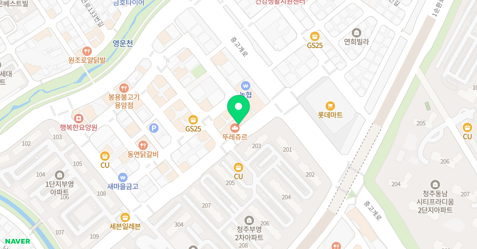 라온 무용학원 위치