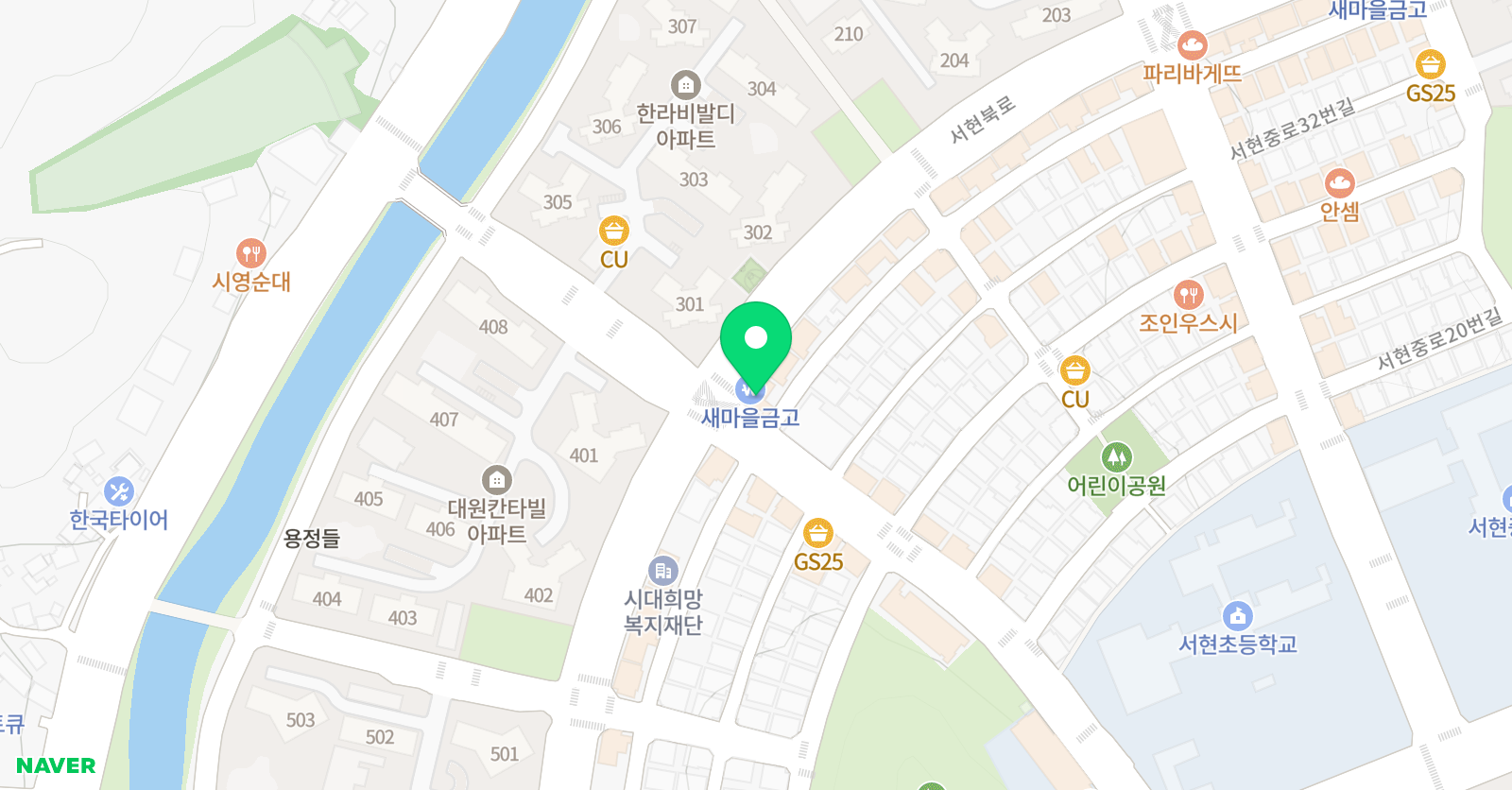 이화드림 음악학원 위치